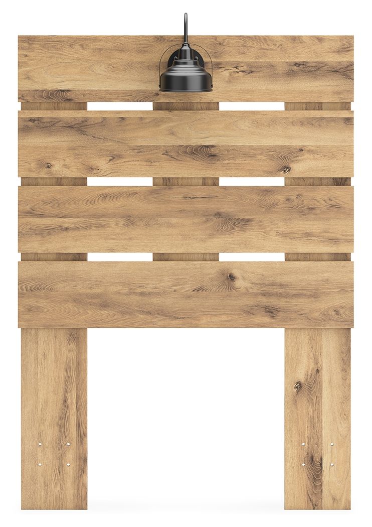 Larstin - Twin Panel Headboard - Brown