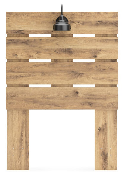 Larstin - Twin Panel Headboard - Brown