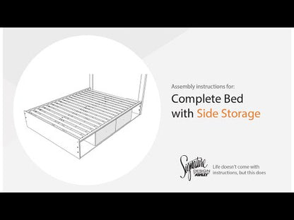 Wistenpine - Blush - Full Panel Footboard