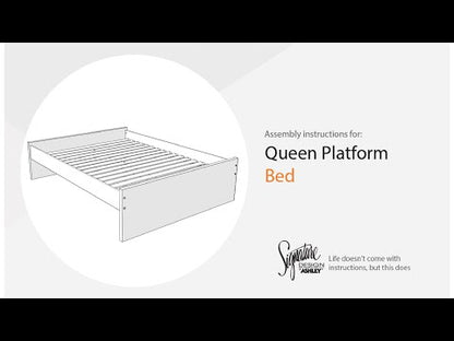 Onita - Twin Platform Bed Panels - White