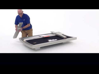 Realyn - Queen UPH Panel Headboard - White / Brown / Beige