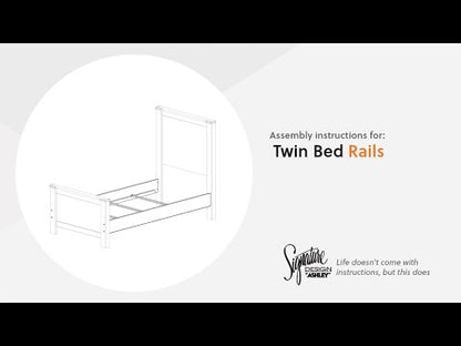 Frandern - Twin Panel Rails - Gray